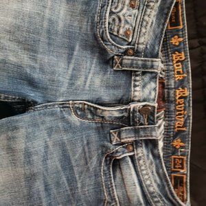 Rock revival Jeans Mid-rise skinny waist 24